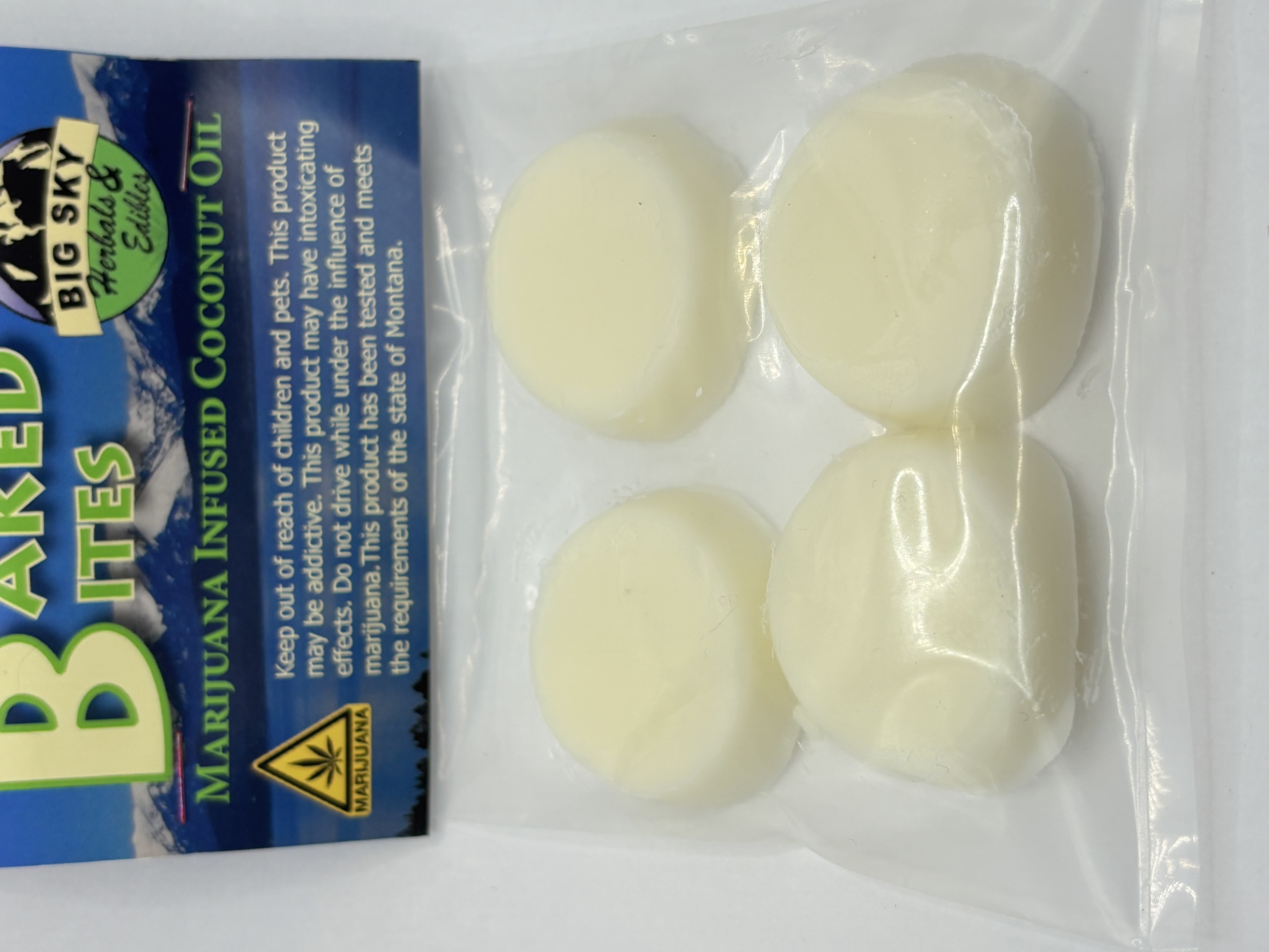Photograph of product: Infused coconut oil