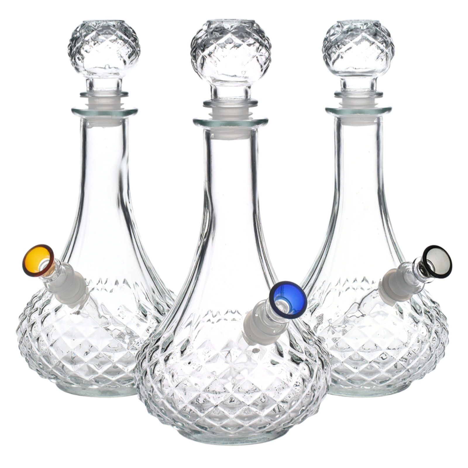 Photograph of product: Bong | Vintage Decanter Style Glass Water Pipe - 8.5" | AFG