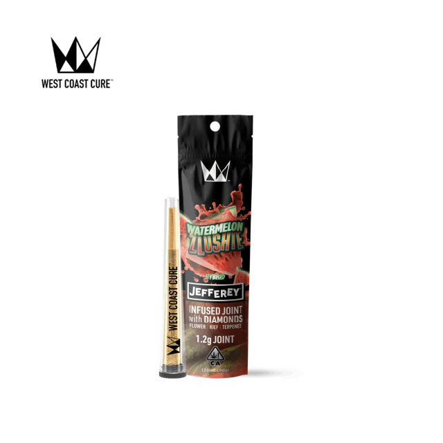 Photograph of product: WATERMELON ZLUSHIE 1.2G INFUSED PREROLL