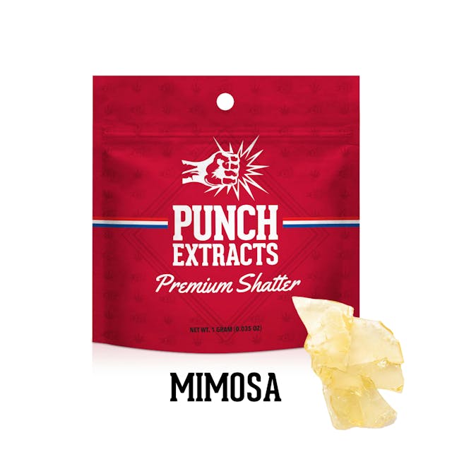 Photograph of product: Mimosa | 1G Shatter