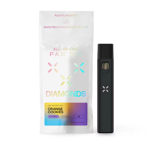 Photograph of product: AIO ORANGE COOKIES  DIAMONDS ALL IN ONE