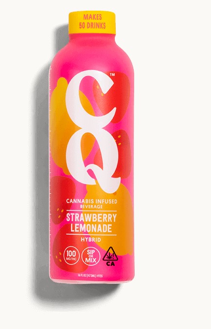 Photograph of product: CQ Drink Strawberry Lemonade 100mg