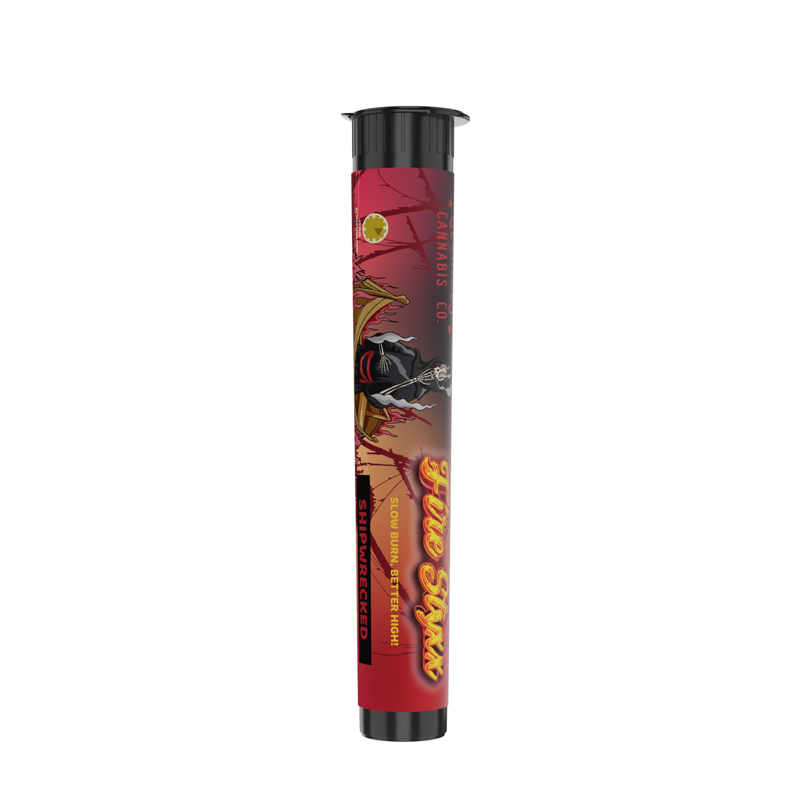 Photograph of product: FIRESTYXX | SHIPWRECKED | HYBRID | INFUSED PREROLL | 1G | REC