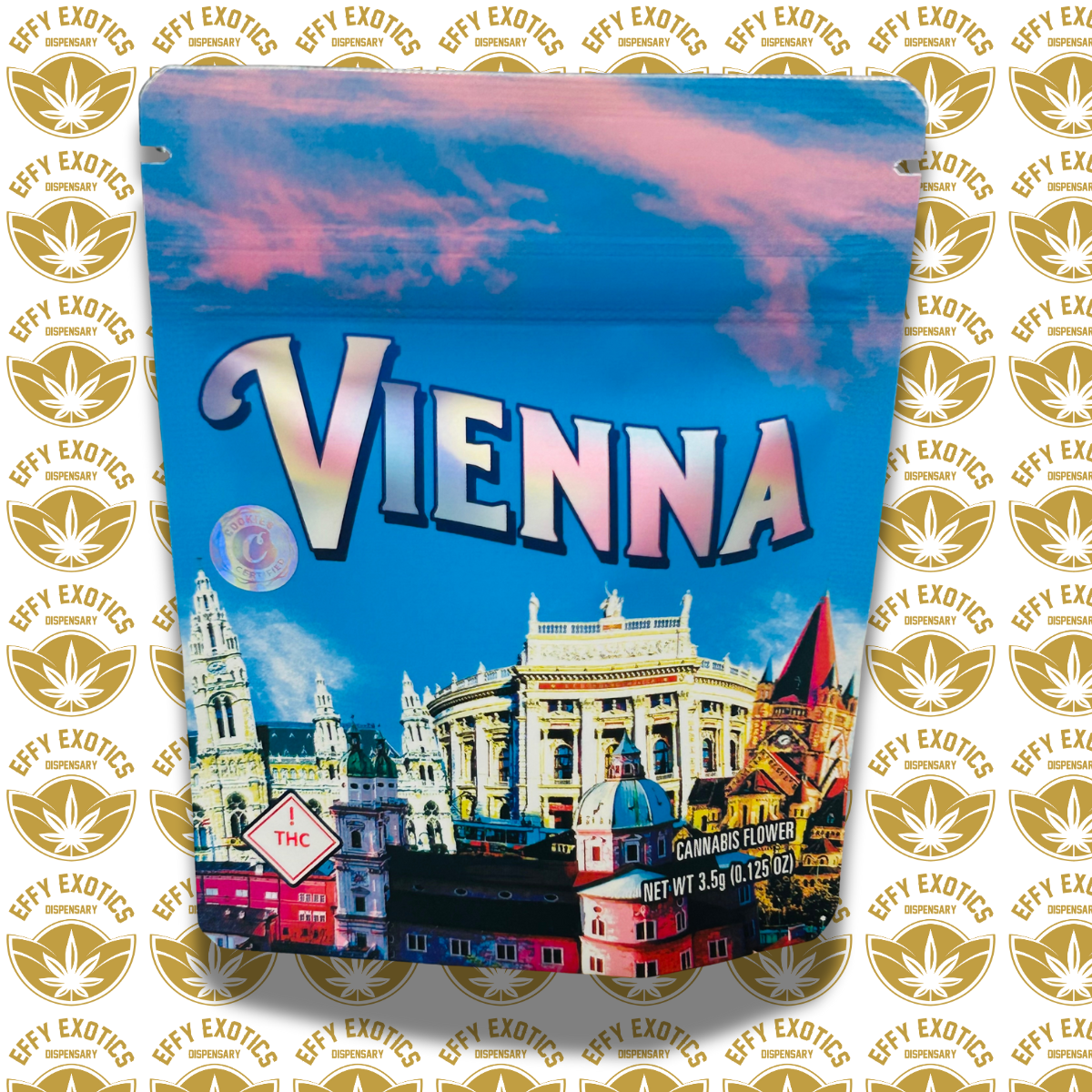 Photograph of product: Cookies | Mylar | Vienna - 3.5g