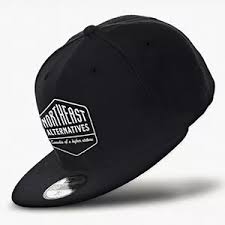 Photograph of product: NEA Dad Hat (White with Black)