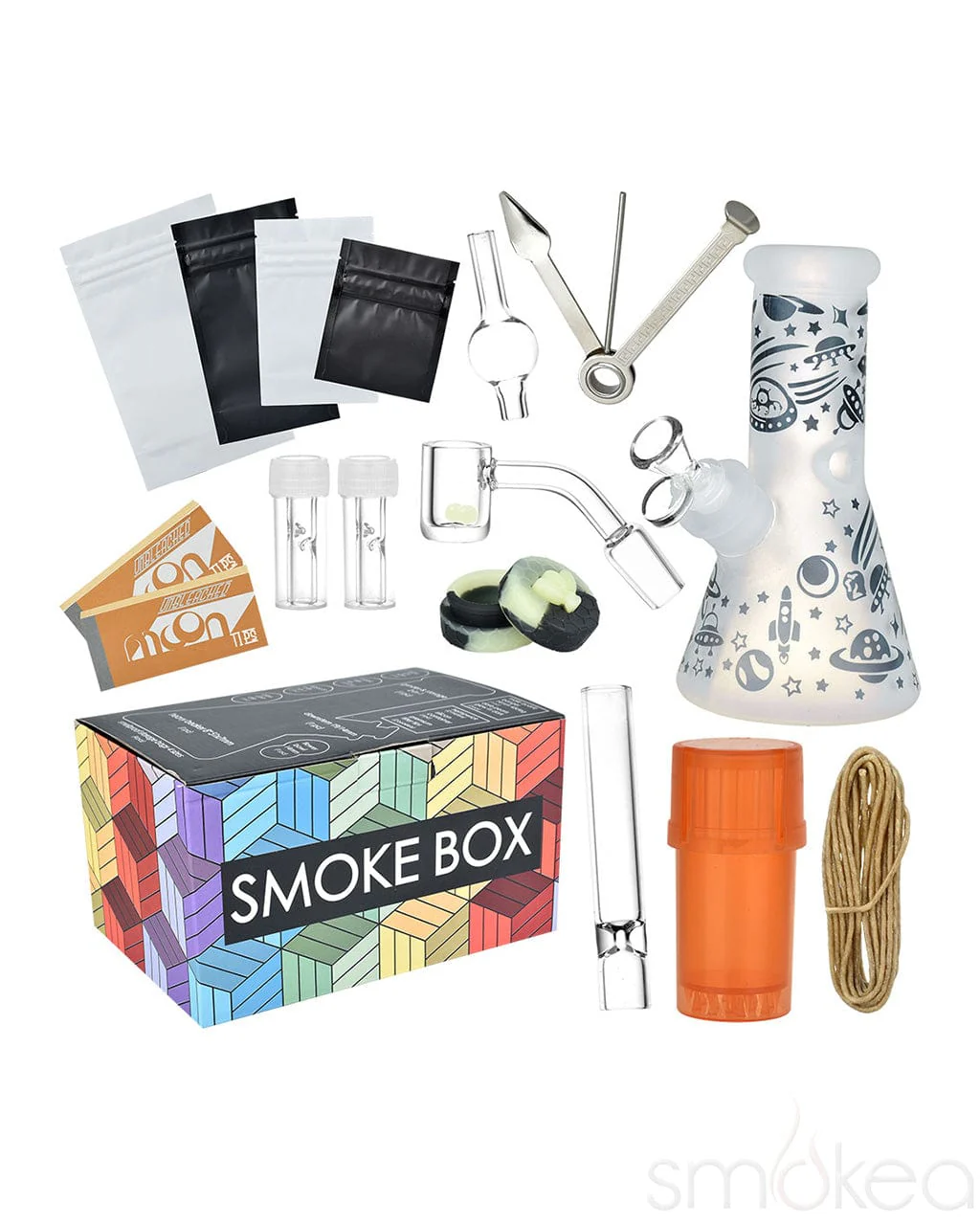 Photograph of product: Smoke Box - AlI In One Kit  Water Pipe W/ Accesories