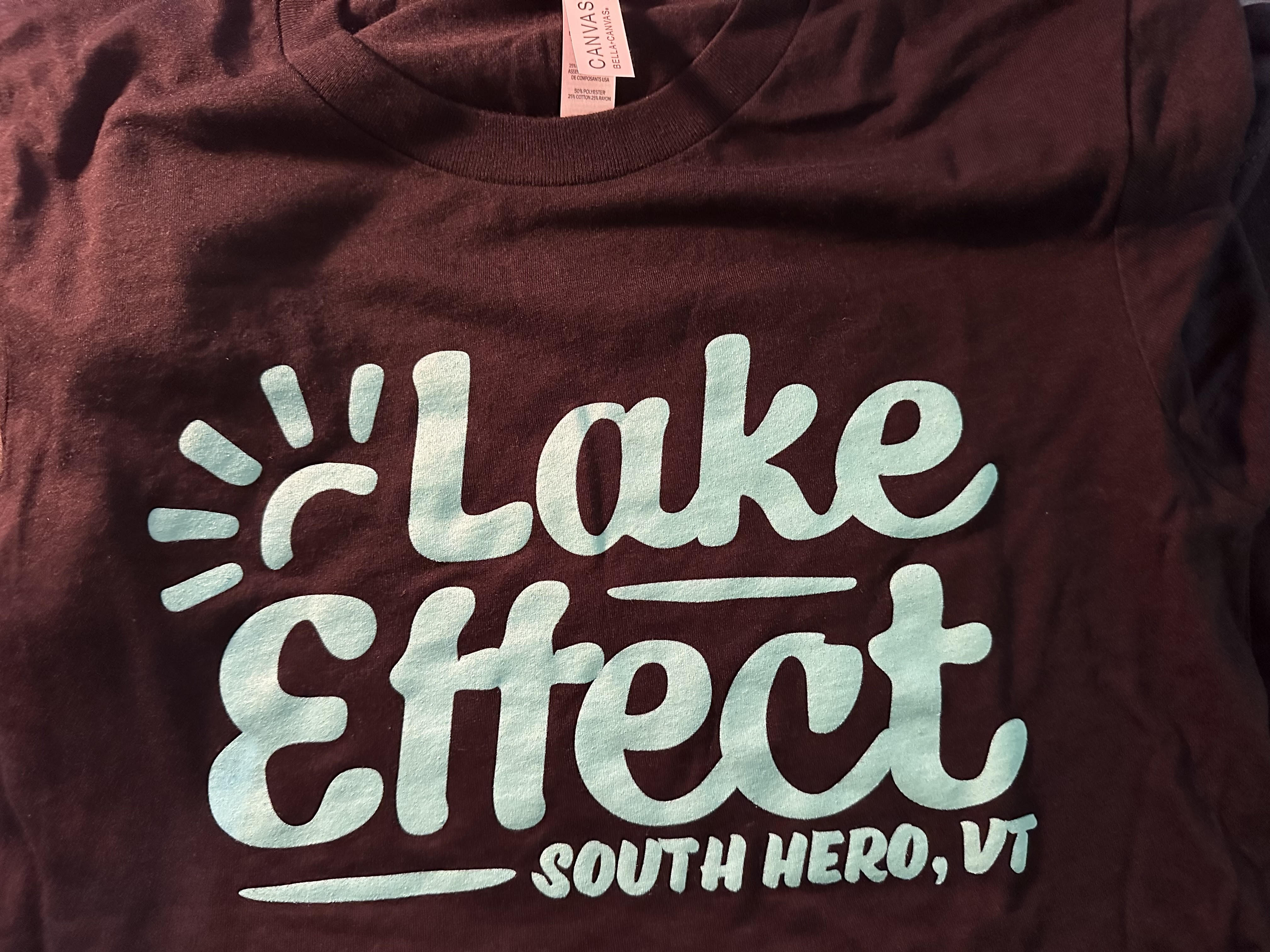Photograph of product: Apparel | Lake Effect Black Tee