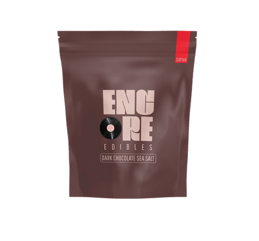 Photograph of product: Encore - Dark Chocolate Oui'd 100mg 10pk RSO Chocolates