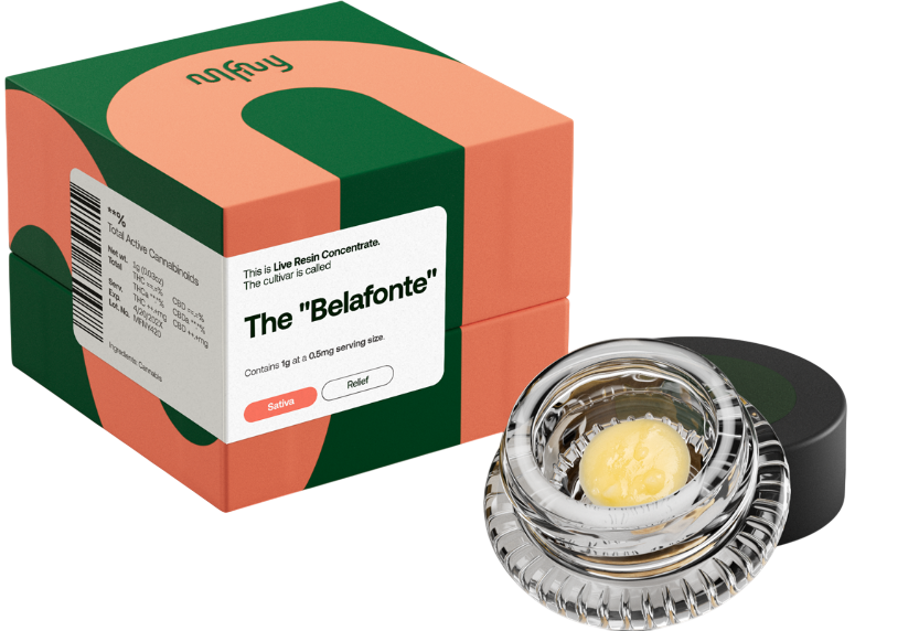 Photograph of product: Live Resin The Belafonte - Concentrate (1.0g)
