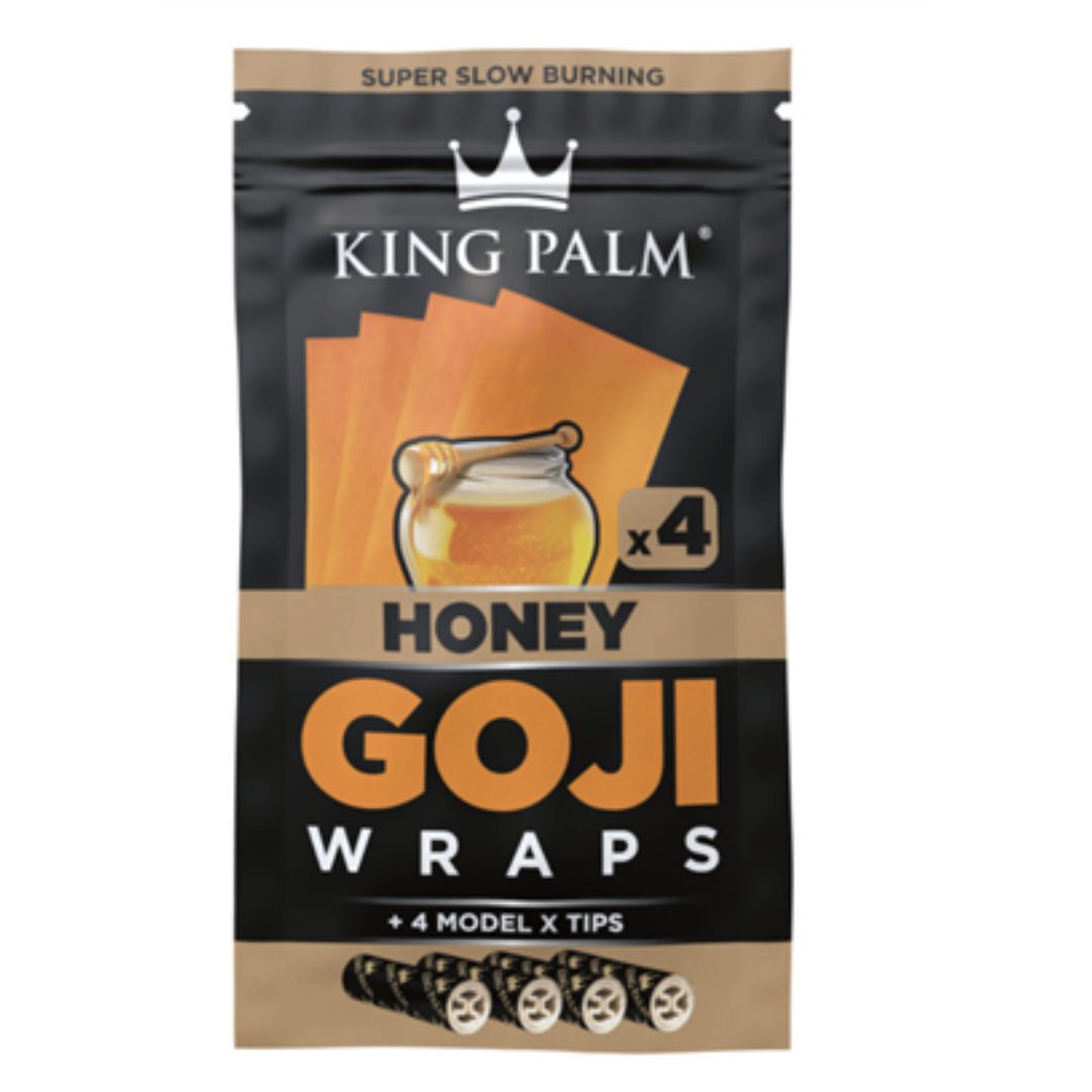 Photograph of product: King Palm Goji Wraps - Honey - 4pk