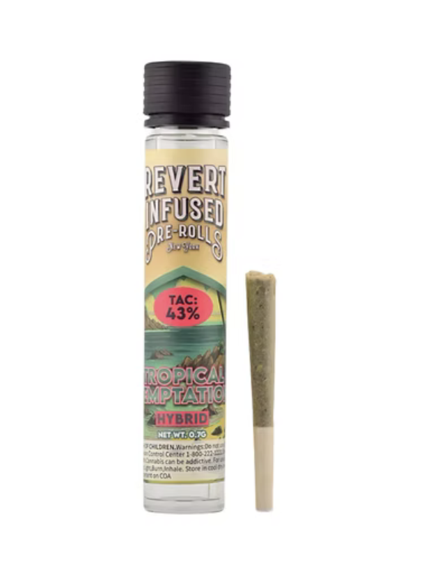 Photograph of product: Revert Oui'd | Tropical Temptation Infused Pre-Roll