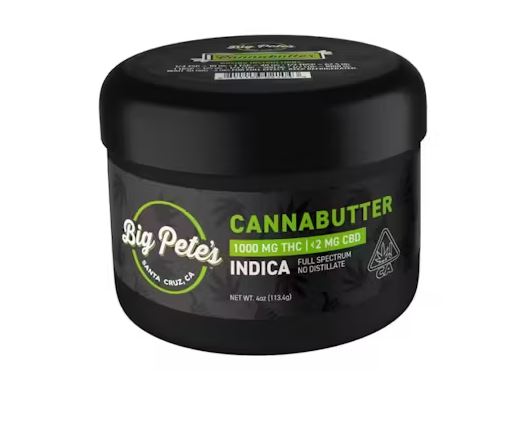 Photograph of product: Big Pete's Oui'd Cannabutter 1000mg