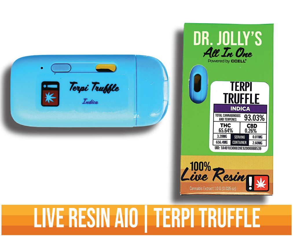 Photograph of product: Terpi Truffle Live Resin Disposable | 1g