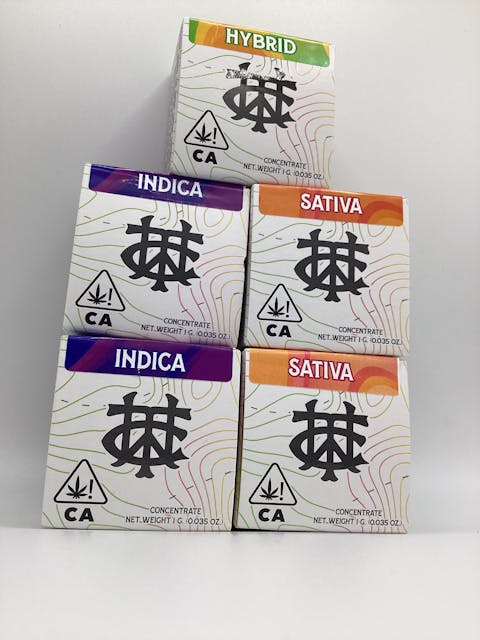 Photograph of product: Bubba Kush - 1g - Crumble - 