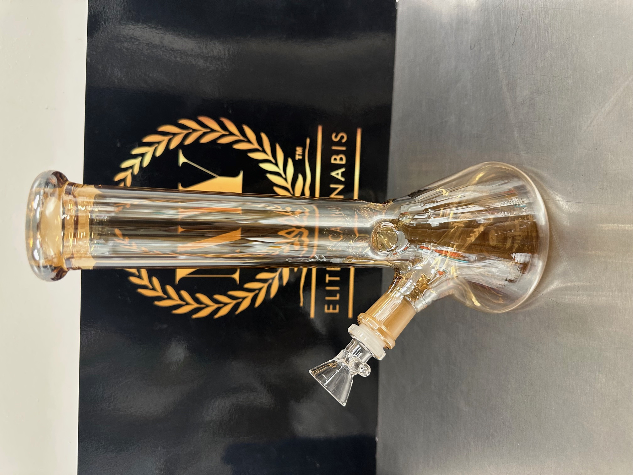 Photograph of product: 10 inch | Waterpipe Bong | Champagne (ST284)