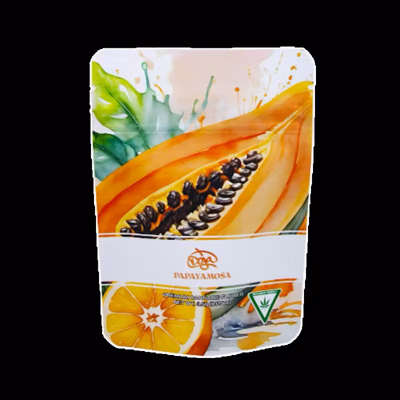Photograph of product: Doja - Pre-Pack Flower - - **PAPAYAMOSA** - 7g