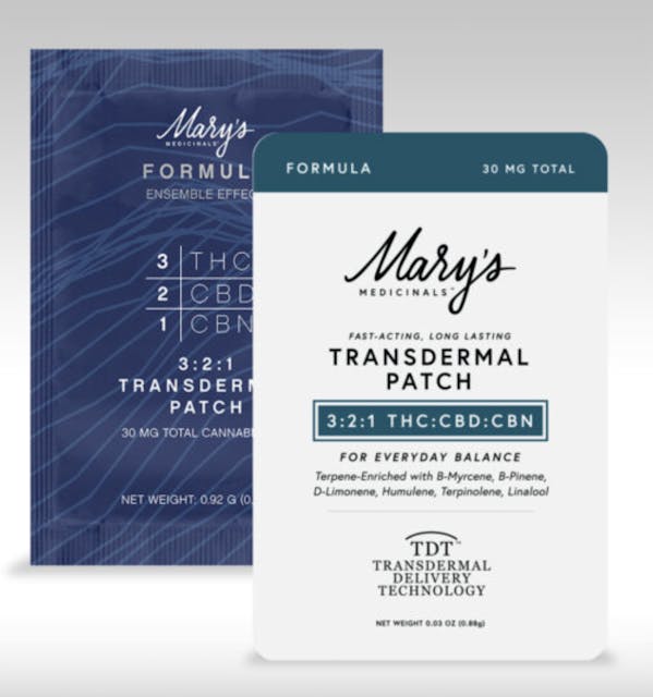 Photograph of product: Formula 3:2:1 Transdermal Patch | Single | 30mg Total - Sales Floor