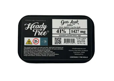 Photograph of product: Heady Tree | Infused Pre-roll 7pk Gas Leak Shorties
