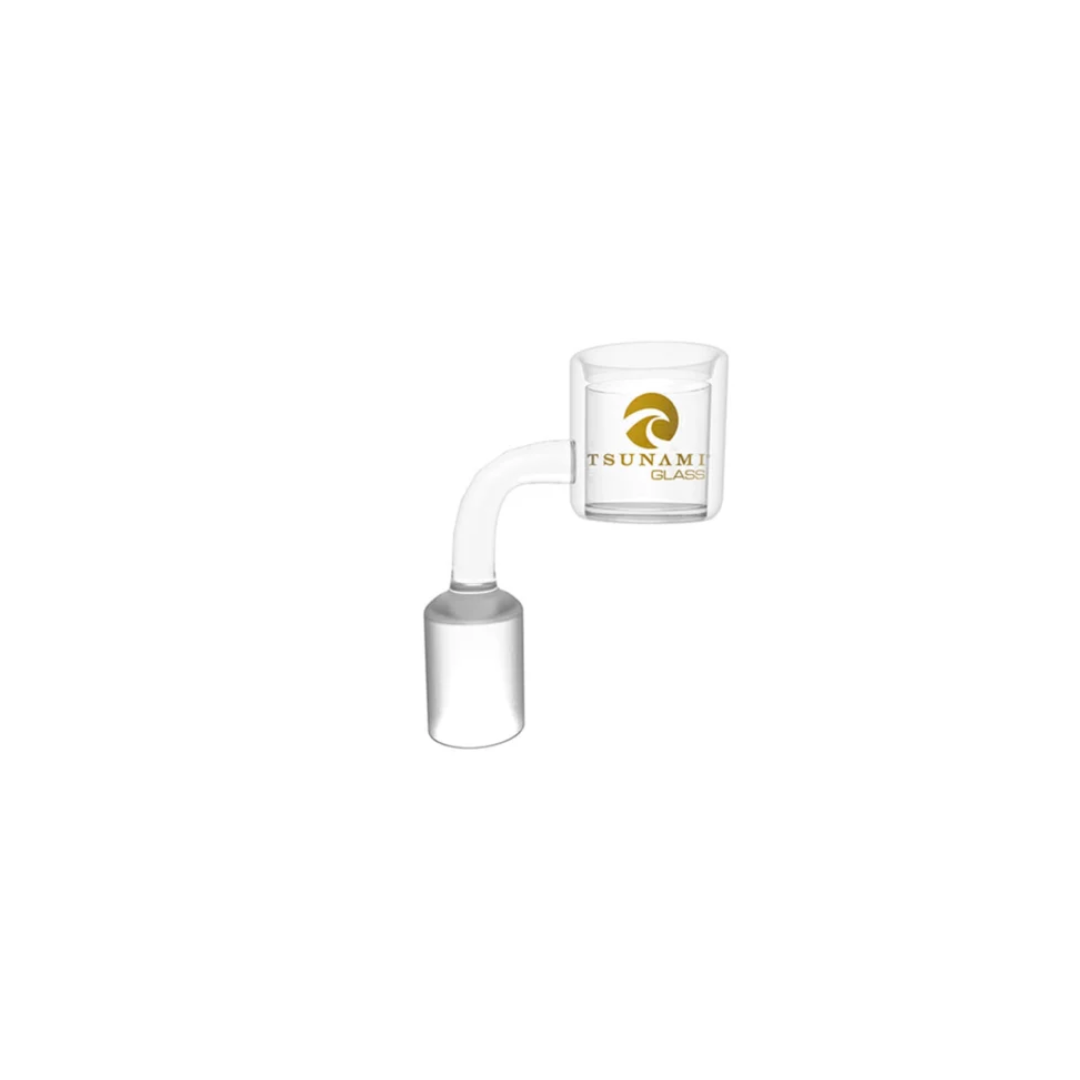 Photograph of product: Tsunami Clear Thermal Quartz Banger with Carb Cap 14MM Female