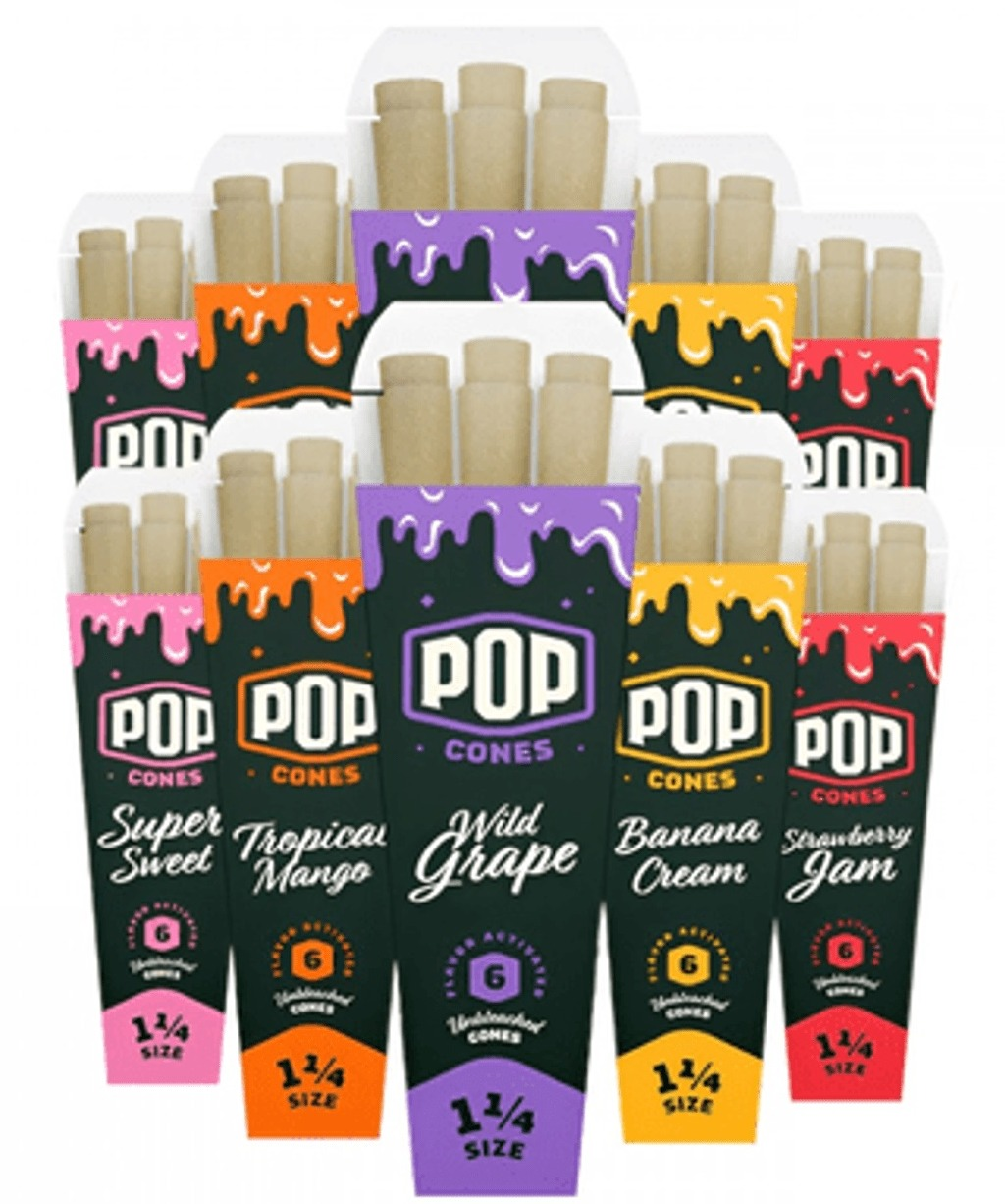 Photograph of product: POP 6pk Cones Wild Grape