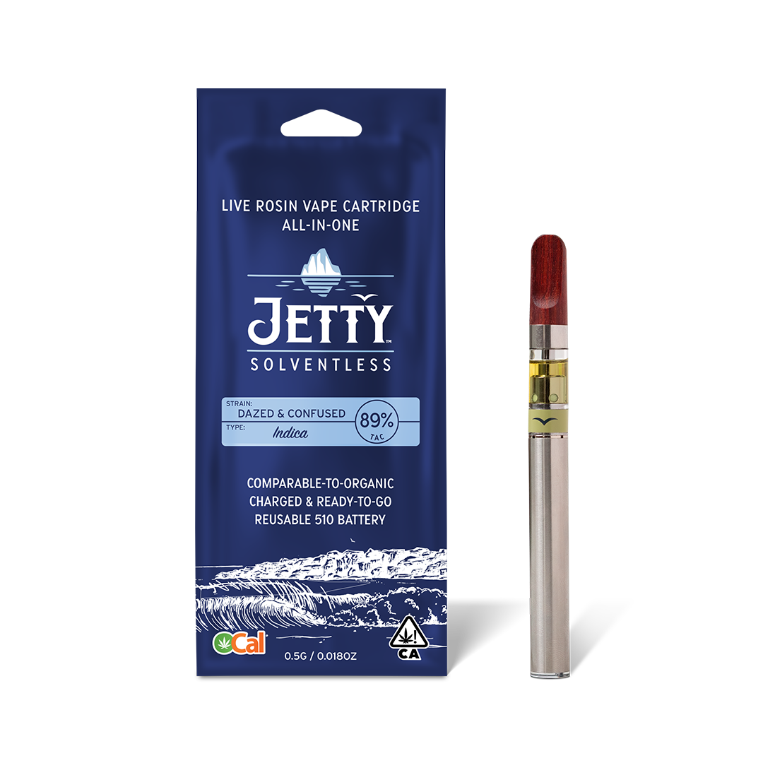Photograph of product: Dazed & Confused OCal Solventless All-in-One Vape Pen .5g