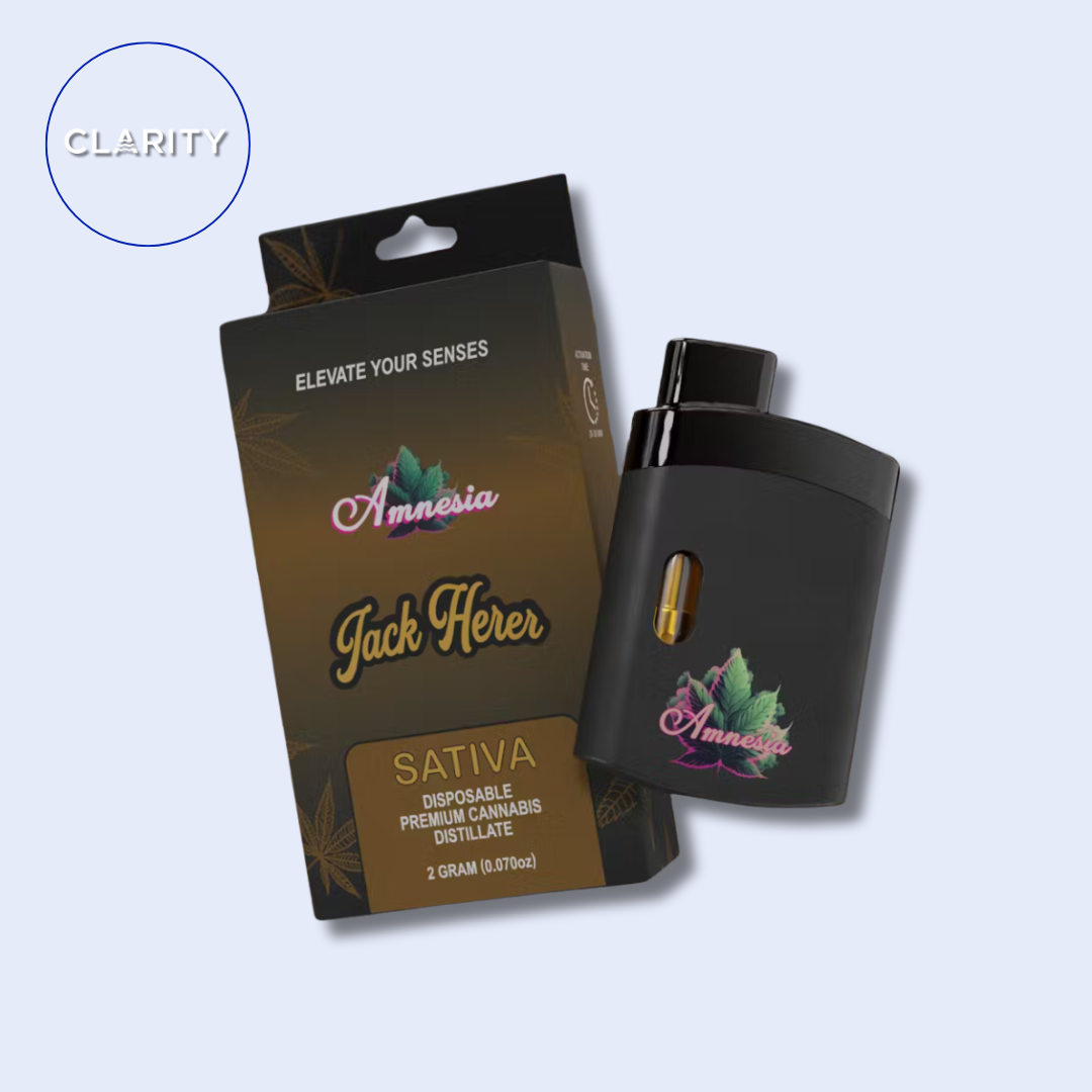 Photograph of product: Amnesia Disposable | Jack Herer