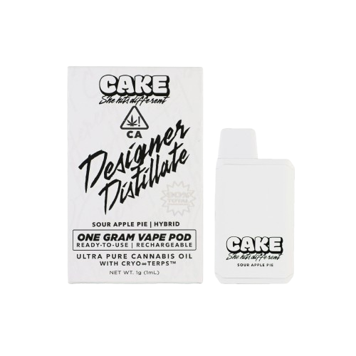 Photograph of product: CAKE She Hits Different | Sour Apple Pie All-In-One | 1.25g
