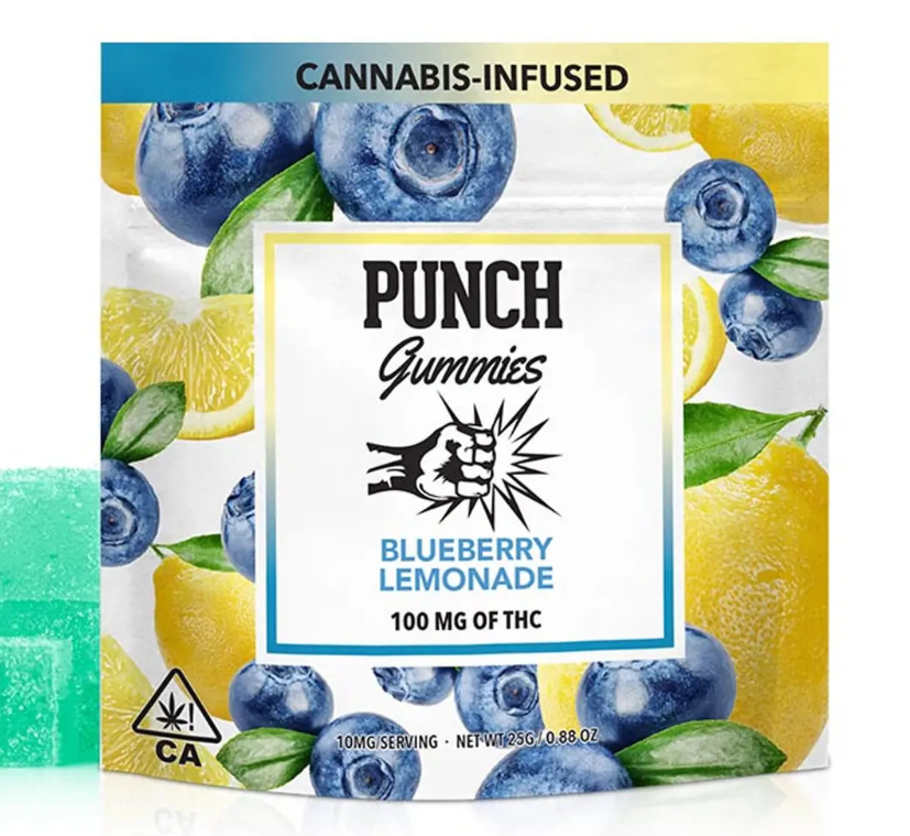 Photograph of product: BLUEBERRY LEMONADE 100MG