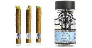 Photograph of product: El Blunto Especial Silver Azul .85g Infused Blunt 3pk