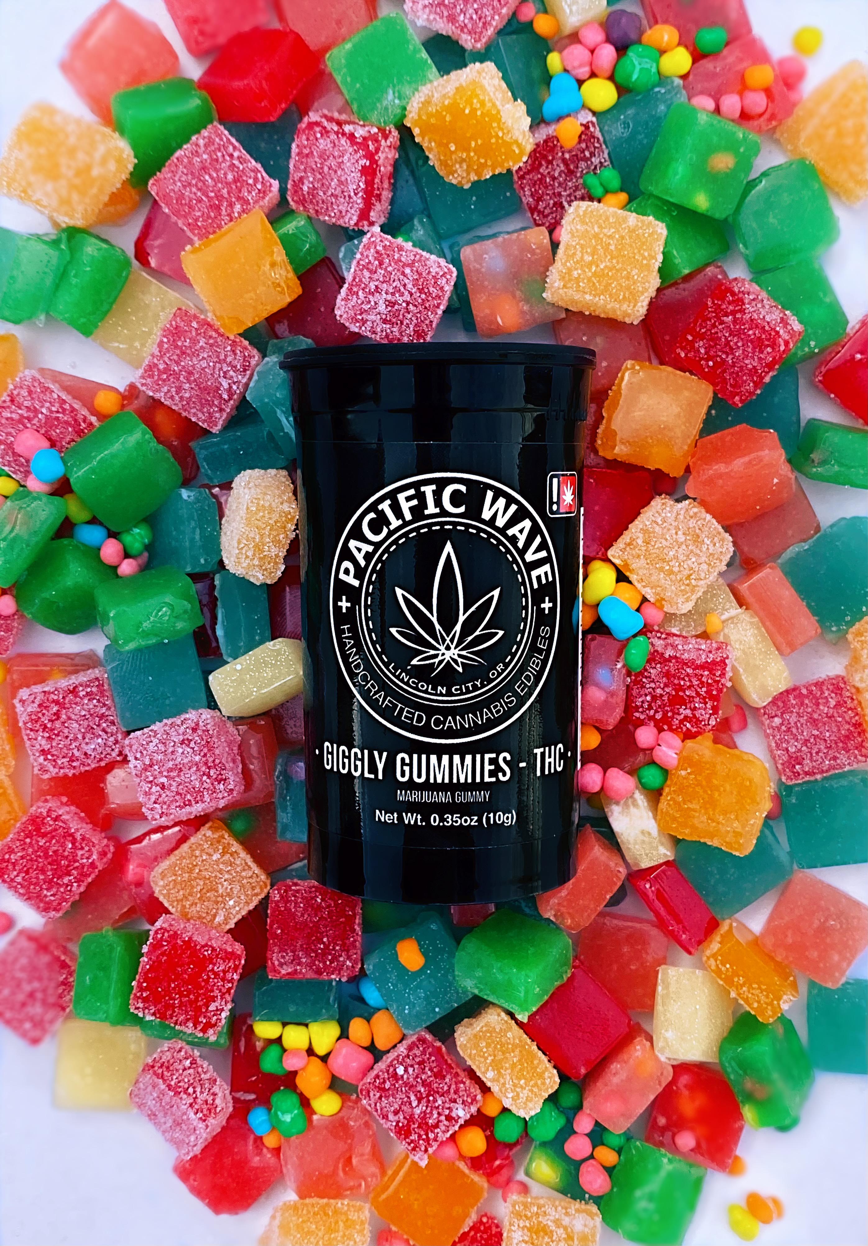 Photograph of product: Pacific Wave | TH-oui Giggle Gummies | 100 mg Watermelon