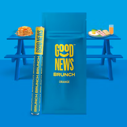 Photograph of product: Cresco Good News Brunch Distillate and Terpene Disposable Vape Pen 1000mg