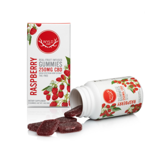 Photograph of product: CBD Raspberry 250mg | 10pk