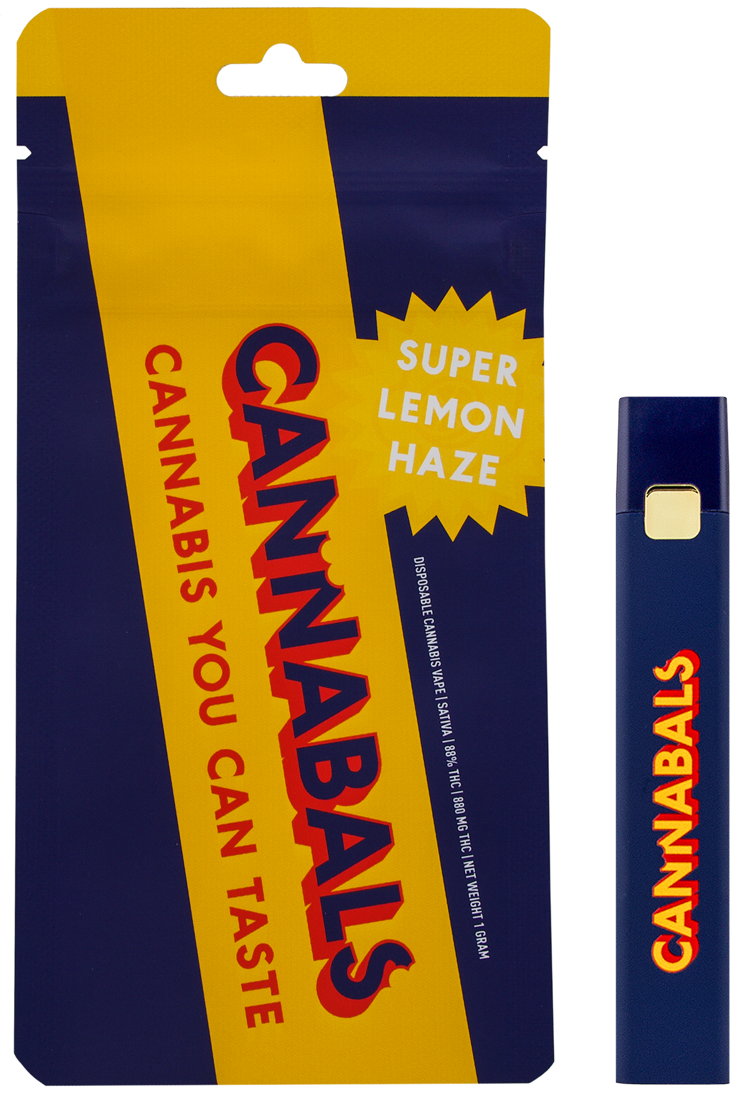 Photograph of product: Super Lemon Haze | Disposable | 1g