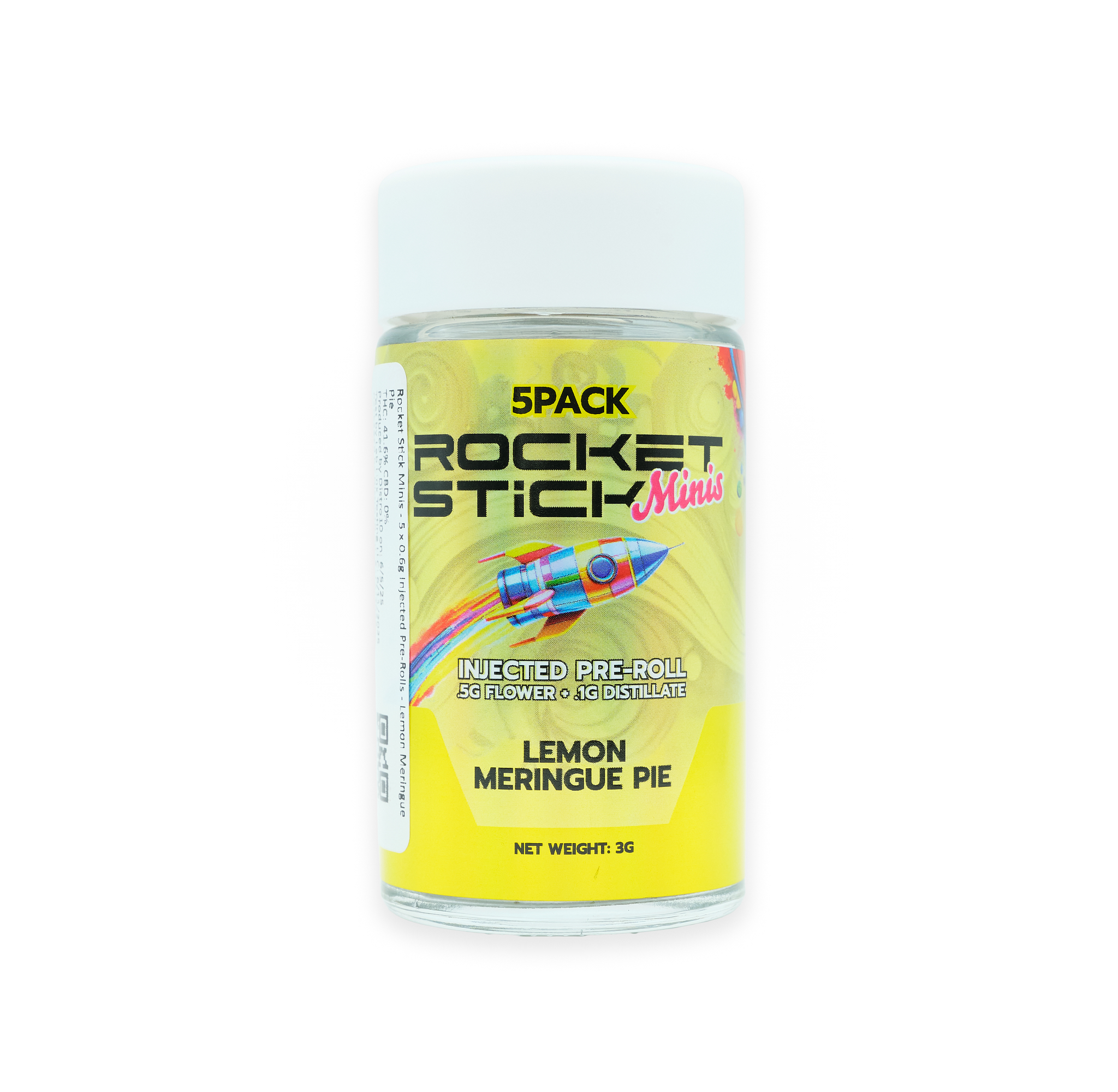 Photograph of product: Lemon Meringue | .6G Infused Prerolls 5CT