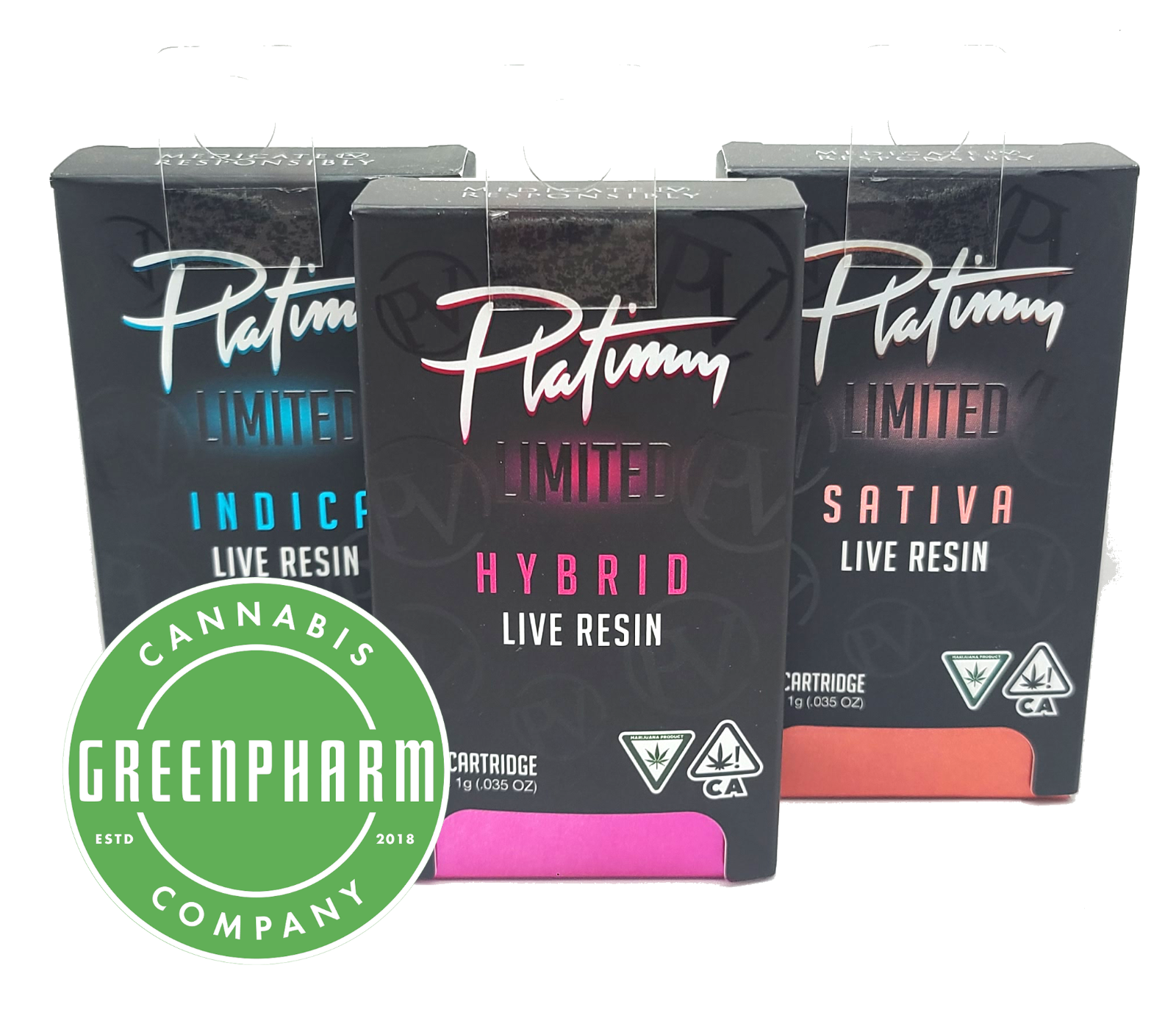 Photograph of product: Vape | Platinum Vapes | Acapulco Gold Live Resin