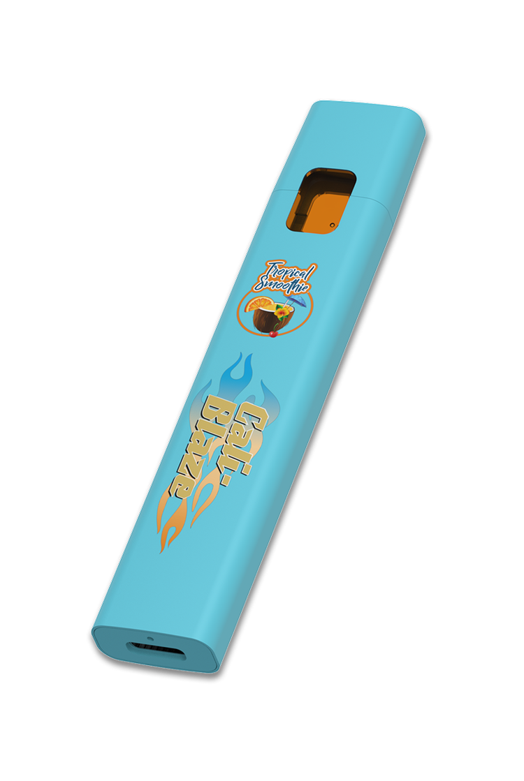 Photograph of product: Cali Blaze | Tropical Smoothie | Live Resin Disposable