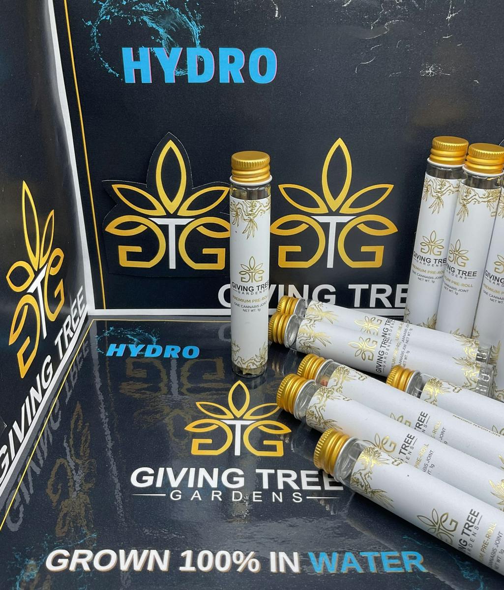 Photograph of product: Kush Mintz 1g Pre-Roll by Giving Tree Gardens