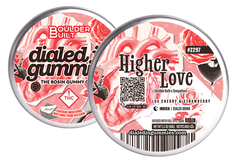 Photograph of product: Higher Love [Batch #2297] Lux Cherry & Strawberry Flavors | 100mg