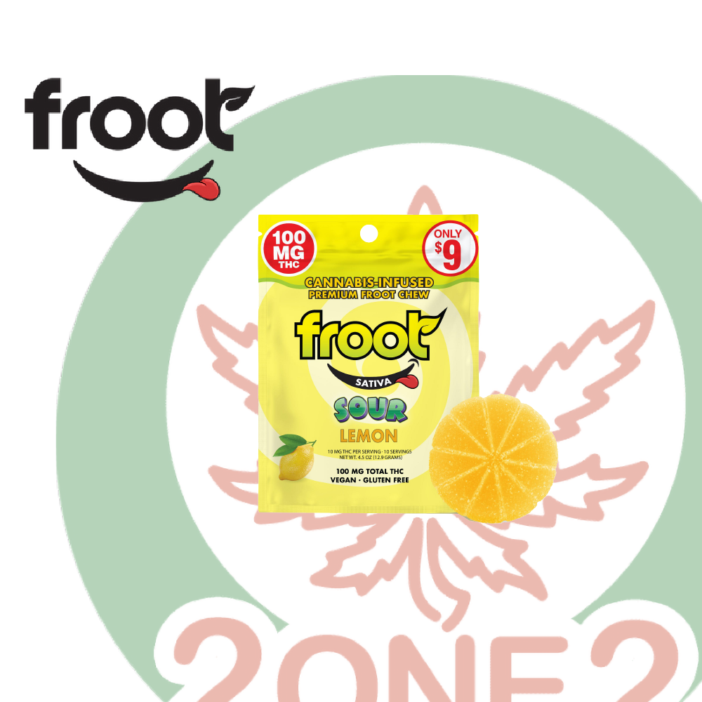 Photograph of product: Sour Lemon Froot Chew