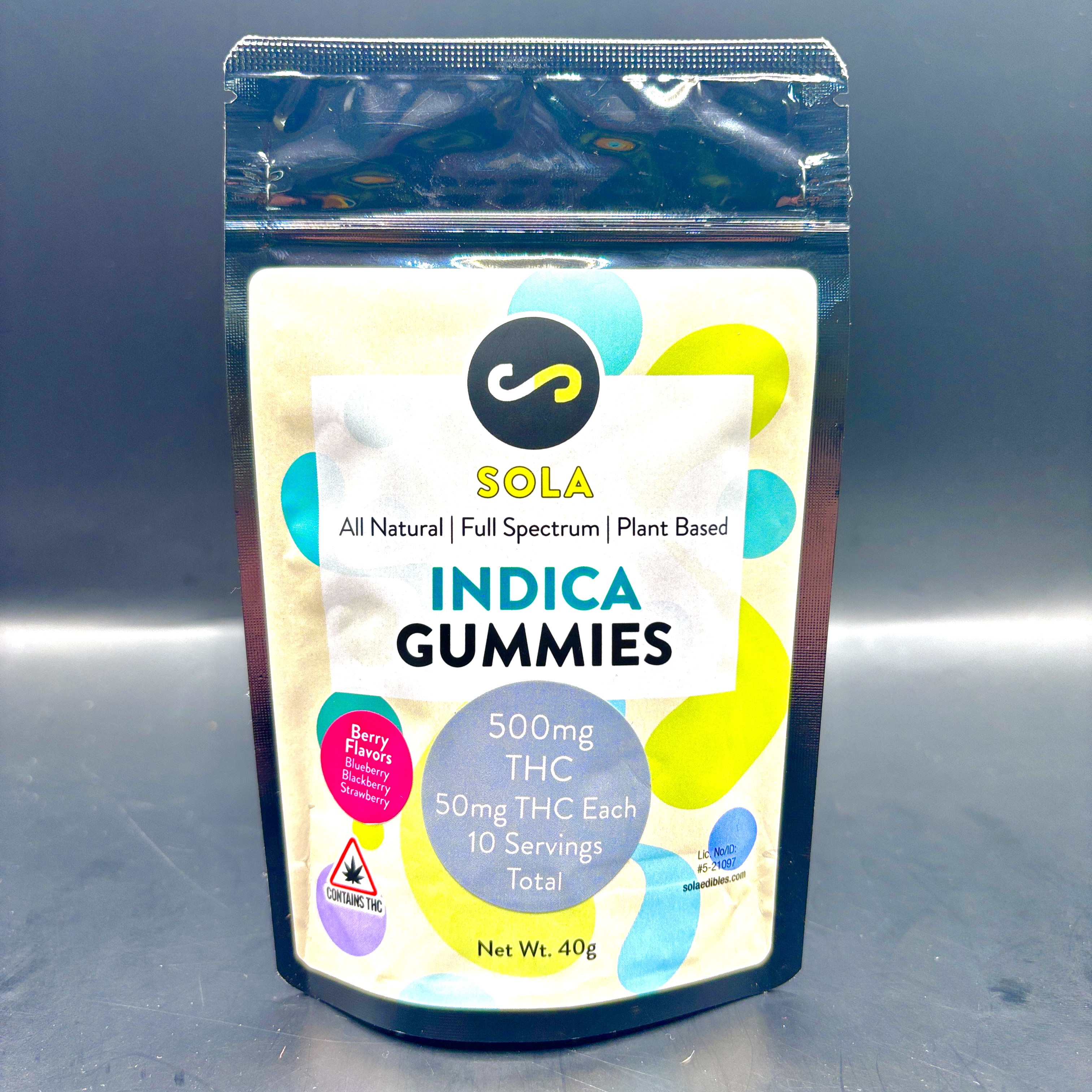 Photograph of product: Berry Flavors | Oui'd Gummies | Sola