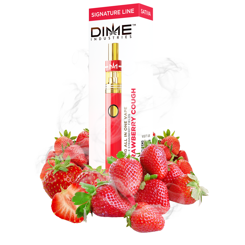 Photograph of product: Strawberry Cough - Signature Line Disposable Vape Pen | 2g
