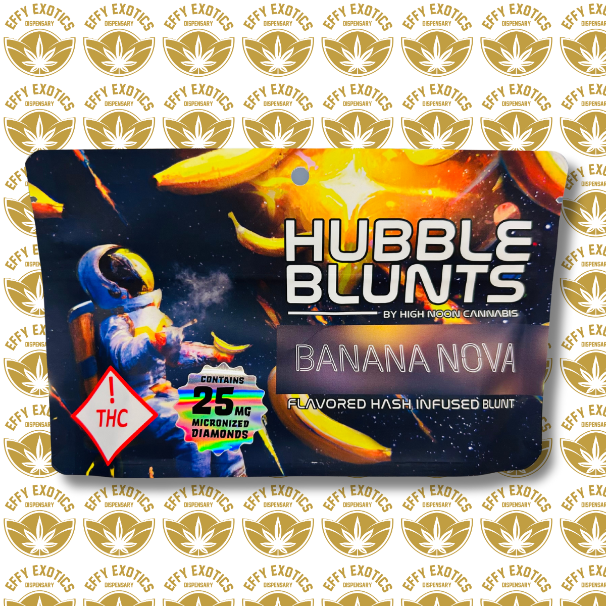 Photograph of product: Hubble Blunt - Hubble Blunts- Banana Nova - Clementine