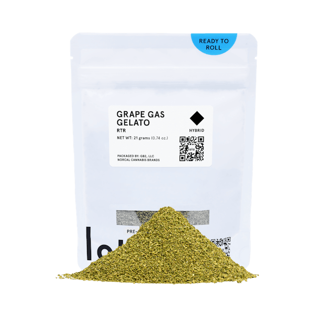 Photograph of product: Grape Gas Gelato | 21g Indoor Shake