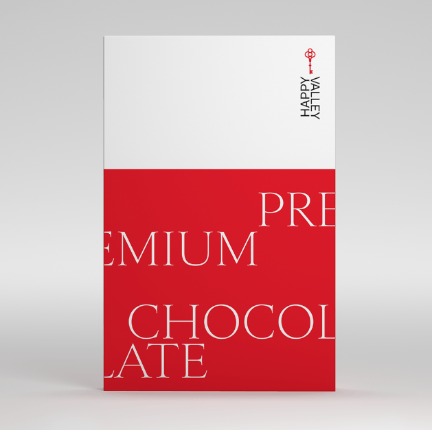 Photograph of product: Chocolate - Happy Valley - Milk Chocolate - 400mg