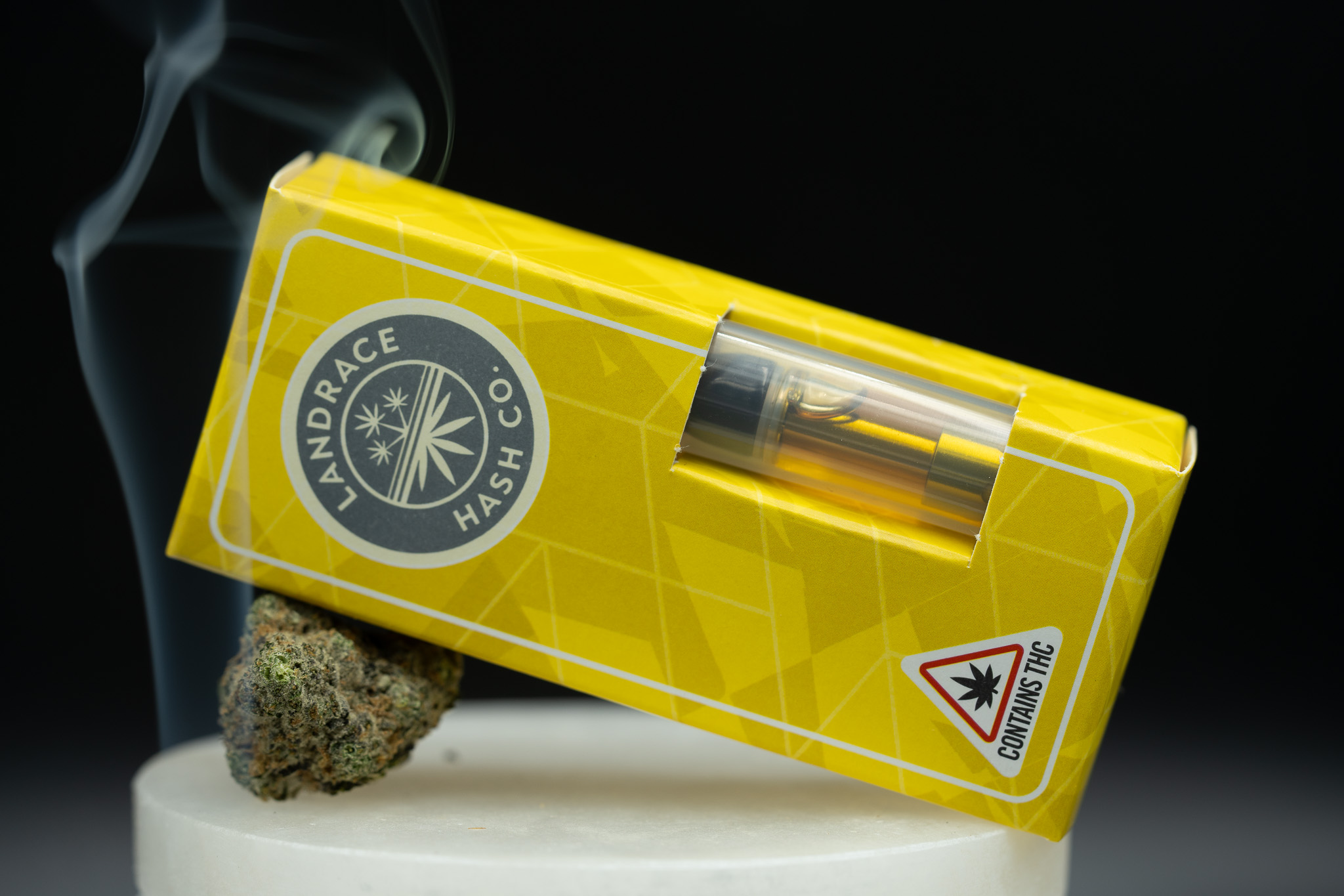 Photograph of product: Super Lemon Haze Distillate Cartridge - Landrace au chocolat Co.