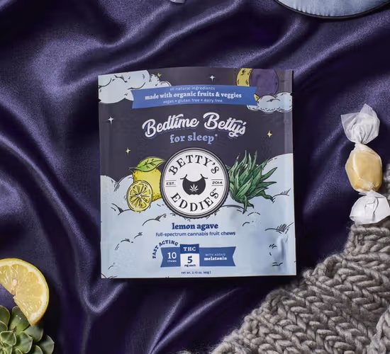 Photograph of product: Betty's Eddies I Fruit Chews I Lemon Agave