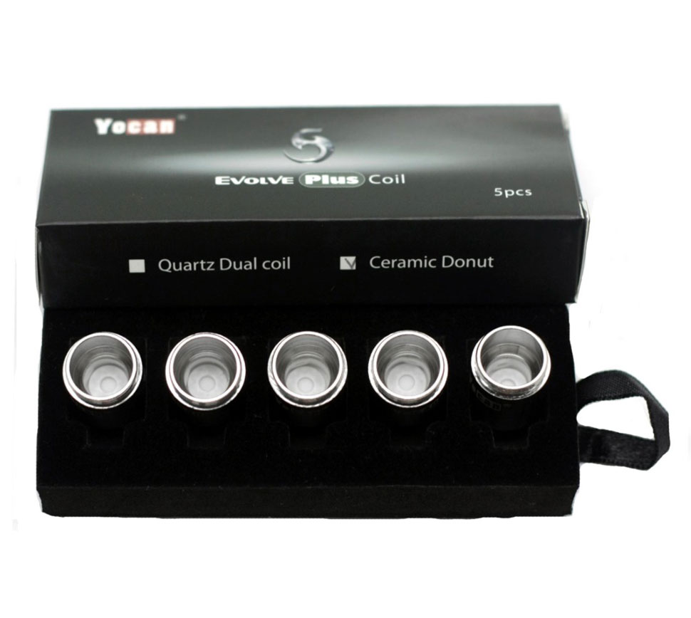Photograph of product: Yocan Evolve Donut Replacement Coil 5PK