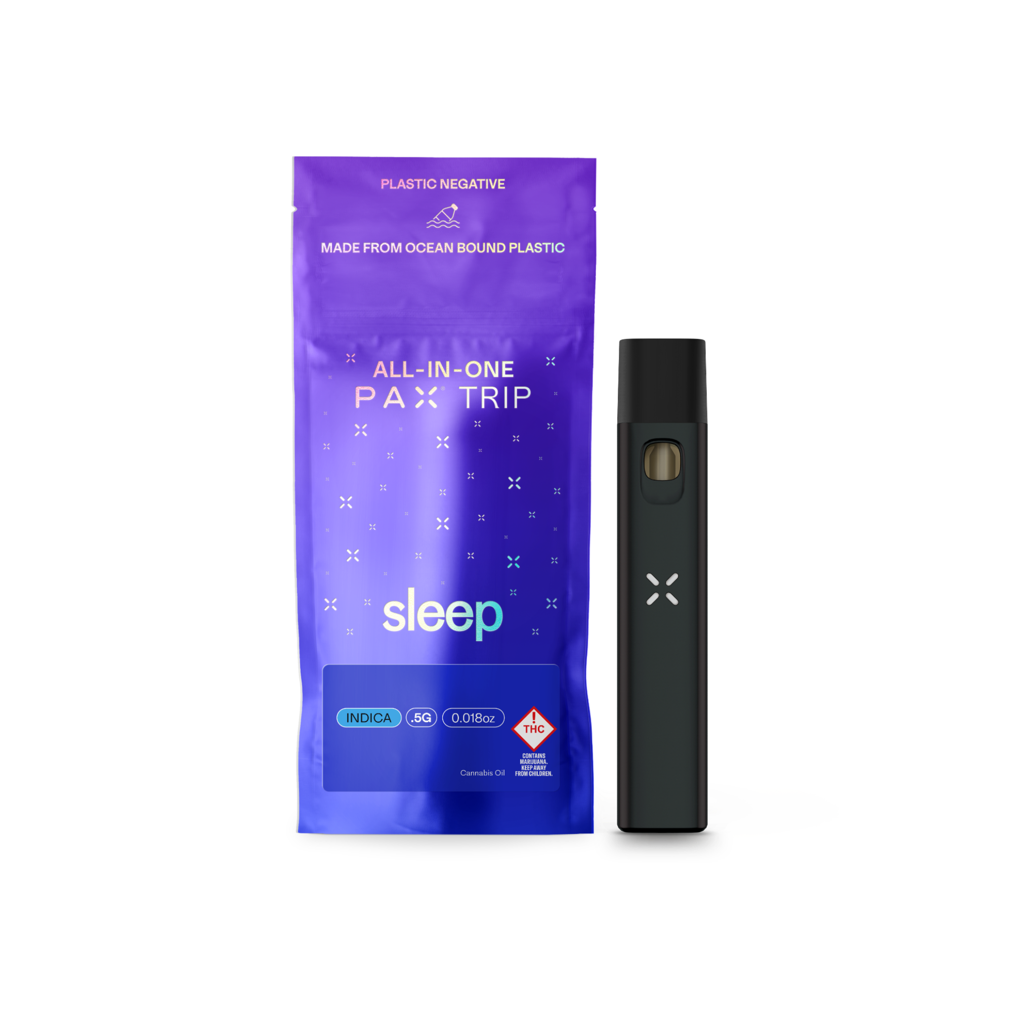 Photograph of product: PAX - (I) Trip AIO Effects - Sleep Disposable