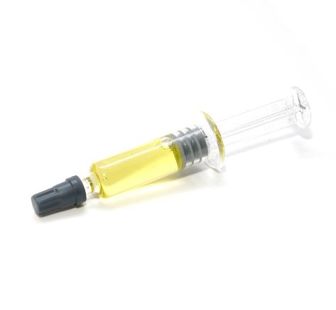 Photograph of product: Lemon Tree Distillate Syringe