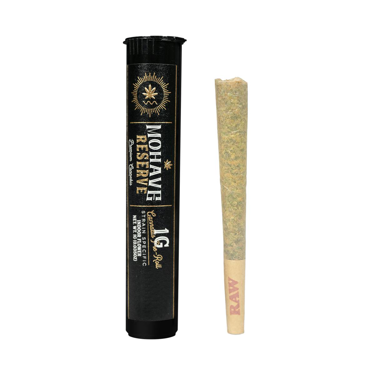 Photograph of product: Gas Stank #4 | Mohave Reserve (Premium Flower) | 1g Pre-roll